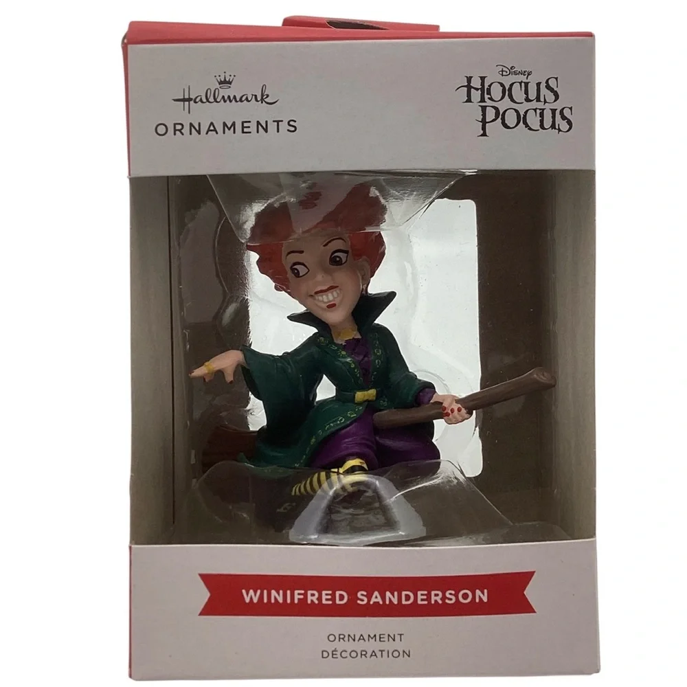 Hallmark Disney Hocus Pocus “Winifred Sanderson” Christmas Ornament (NWT)